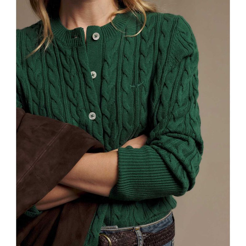 R.M. Williams Seaforth Cable Knit Cardigan image number 2